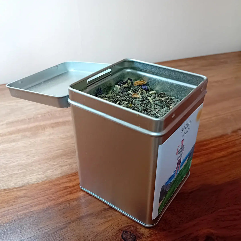 the vert gunpowder et maté breizh vitalité cocooning et zen rafraichissante citron abricot dynamiser coup de fouet énergisant tonique digestion fraicheur douceur fruitée réconfortante savoureuse