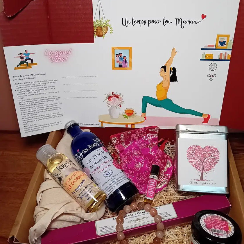 coffret rituels bien être box maman relaxation stress burn out dormir fête des mères cadeaux
