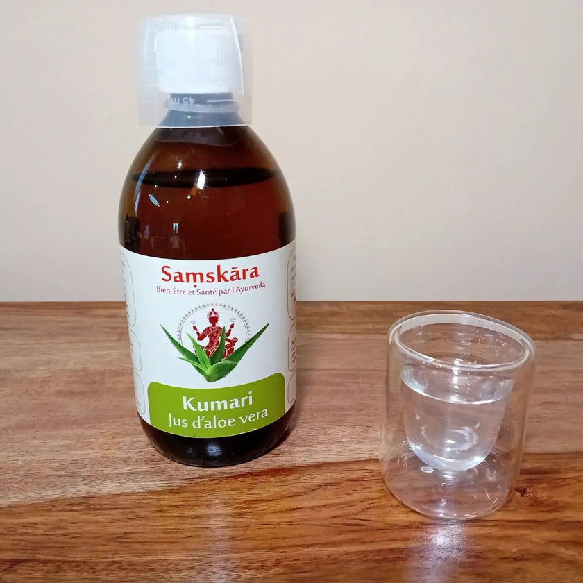 Aloe vera complément alimentaire produit ayurvédique digestion peau hydratation digestion ayurvéda cure