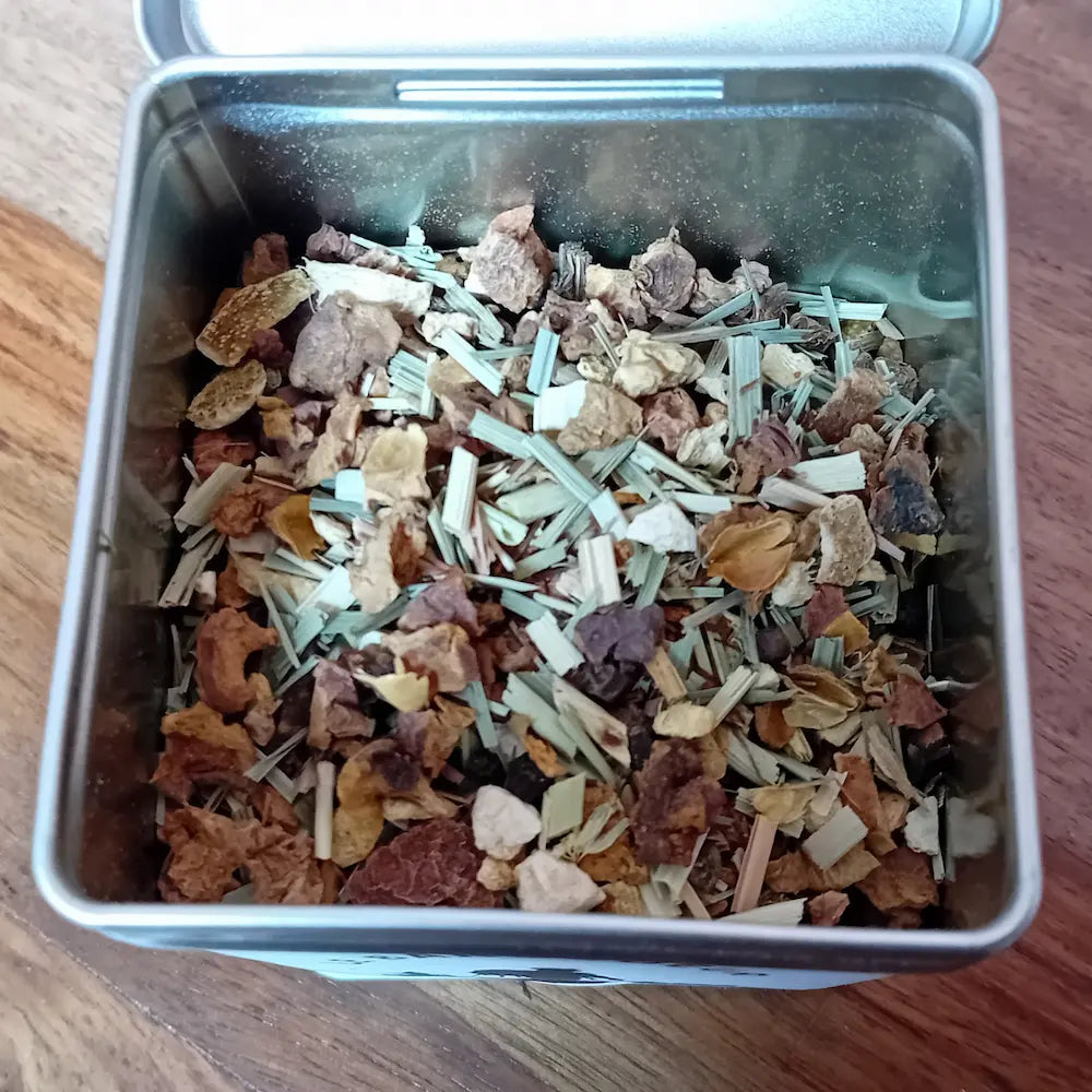 tisane de rooibos bio sans théine aux notes vanille de la marque ty breizh tea