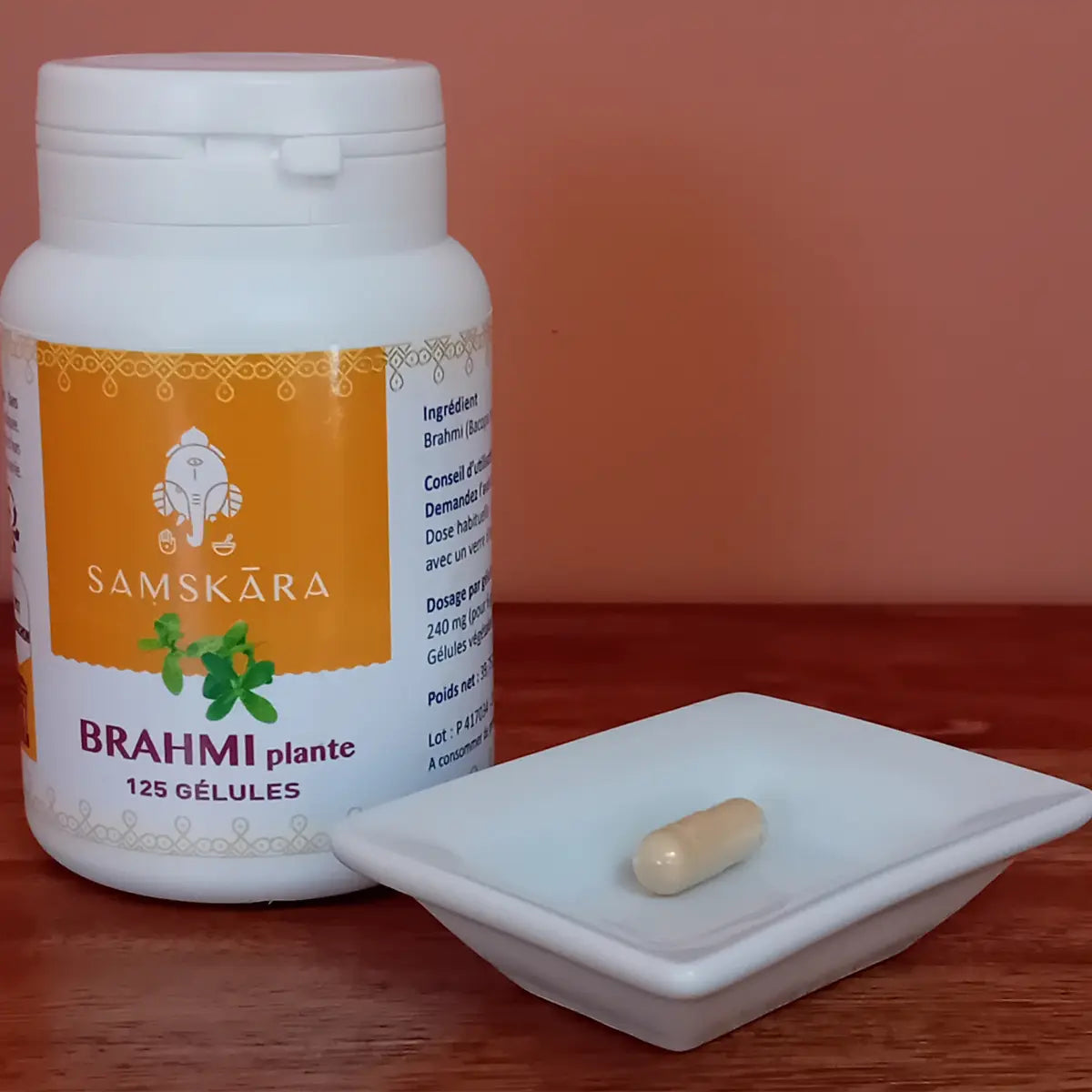 brahmi, complément, alimentaire, ayurvéda, aide le système cognitif, aide à améliorer la mémoire et la concentration