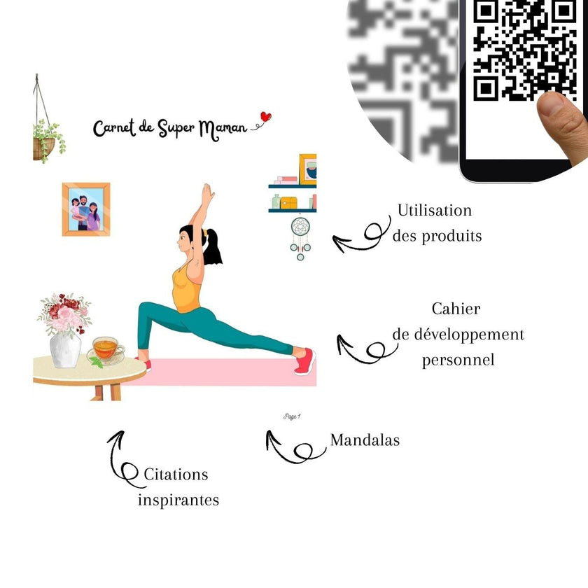 coffret rituels bien être box maman relaxation stress burn out dormir fête des mères cadeaux roll on anti stress carnet développement personnel