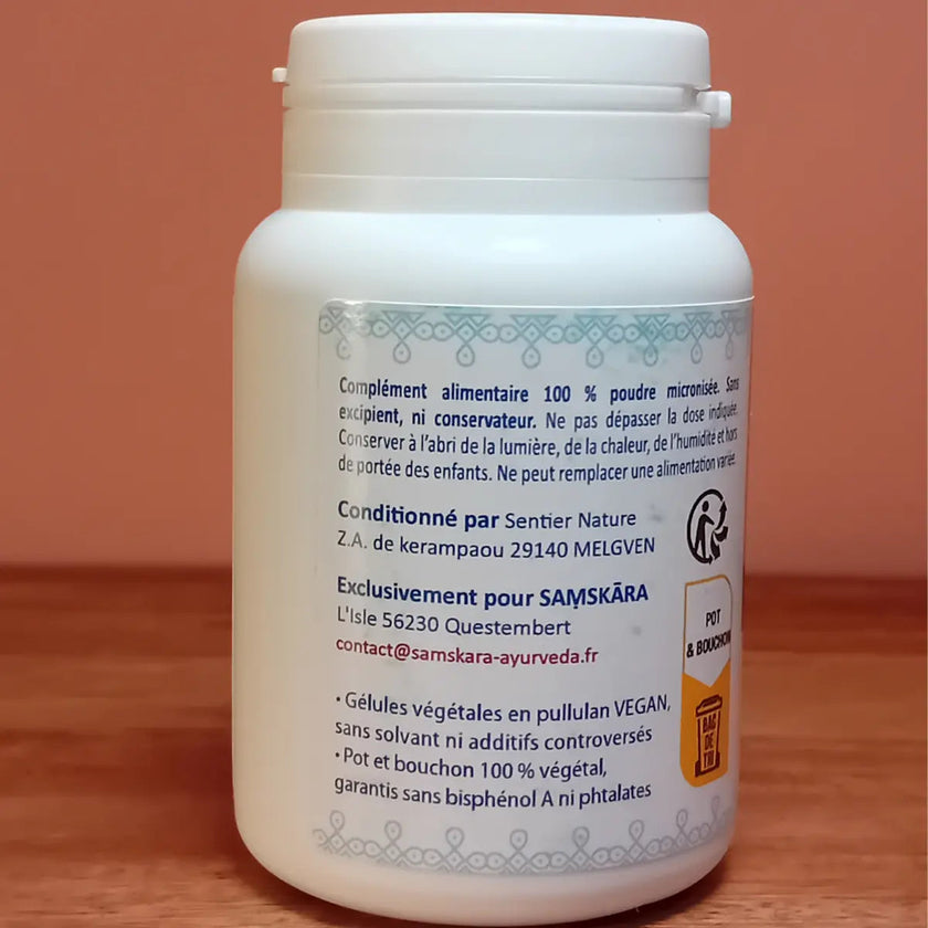 guduch, complement alimentaire ayurvedique, amrit, equilibre mental et emotionnel, détox, bien etre digestif, issu de l agriculture biologique, riche en mineraux calcium, phosphore et zinc