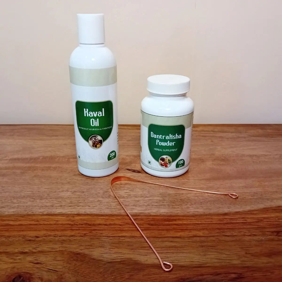 kit bucco dentaire ayurvédique ayurvéda gratte langue dentifrice en poudre huile de bain de bouche dinacharya gandush gandusha produits ayurvédiques dents