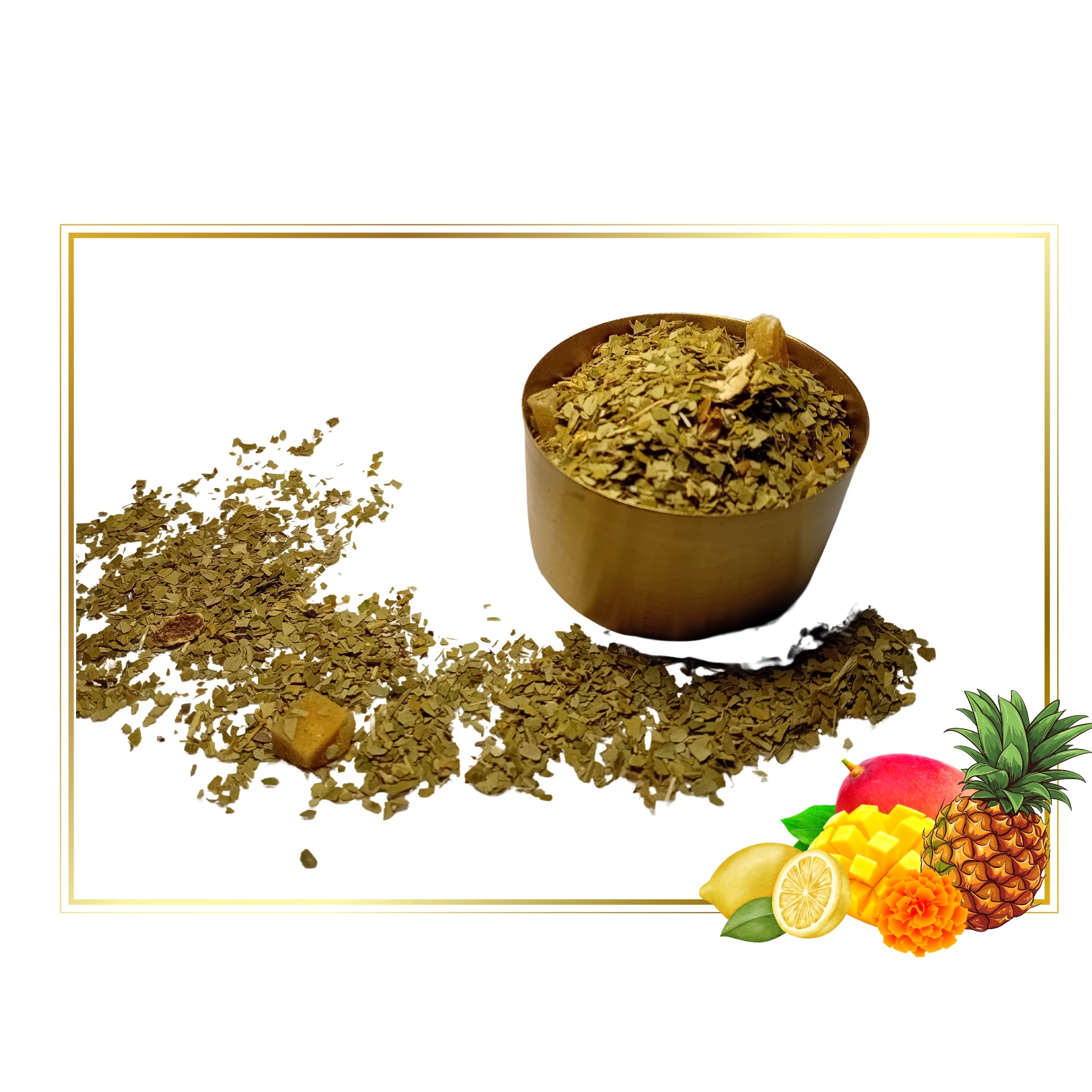 maté ananas mangue vrac boite à thé qualité premium théière bienfaits vertus propriété