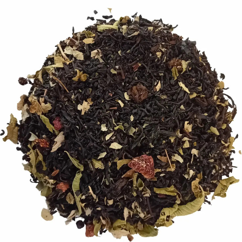 the noir assam fruits rouges vrac boite à thé théière doypack bienfaits vertus propriété