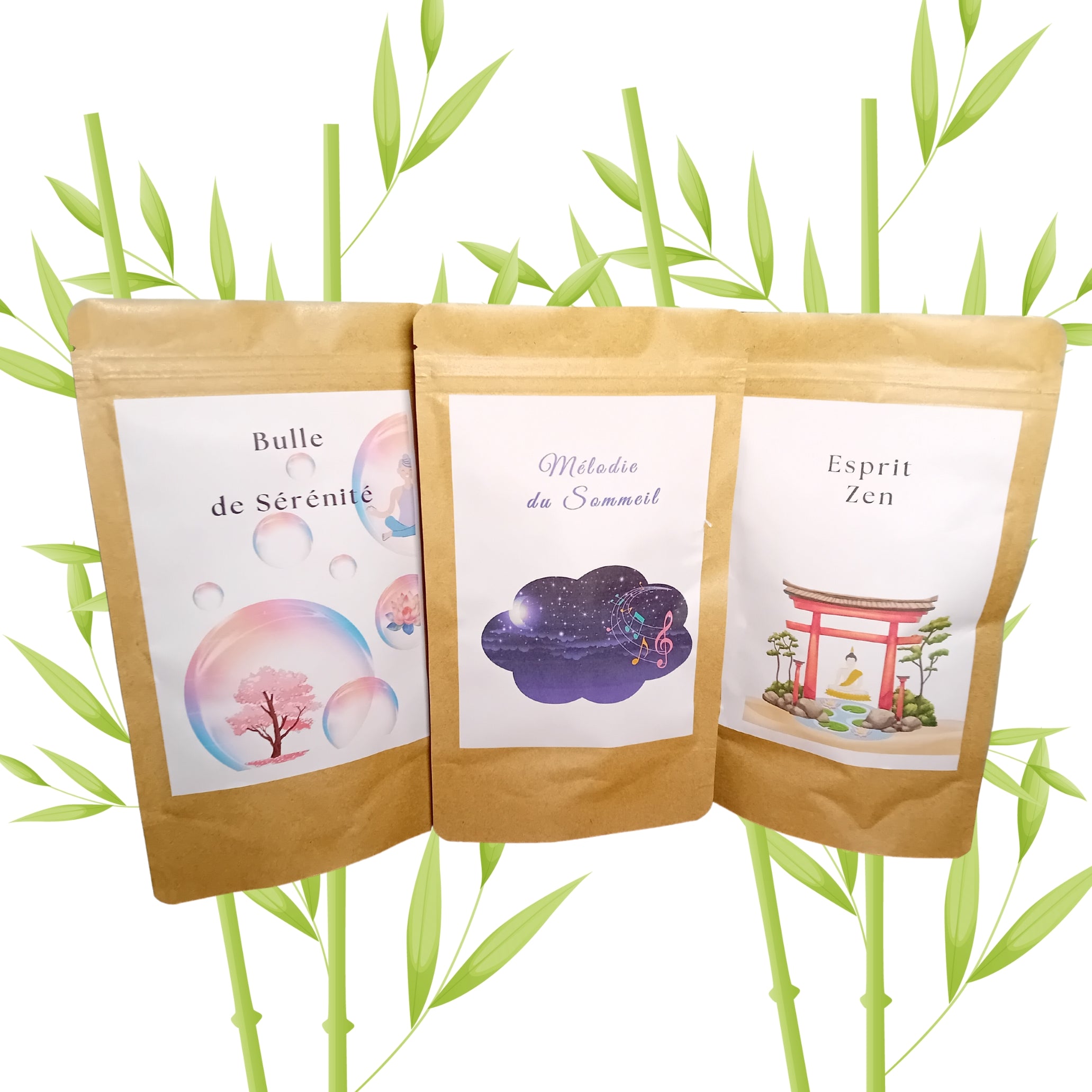 Collection de tisanes Zen