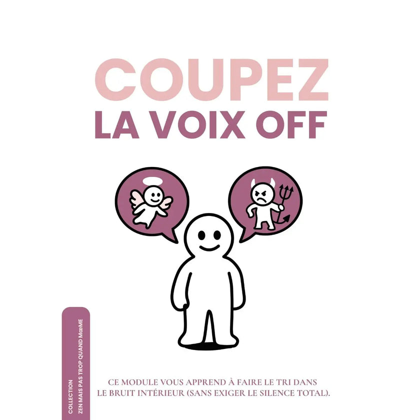 Ebook et formation pour apprendre la méditation de pleine conscience méditer au quotidien pour débutants nuls anti stress burn out épuisement professionnel perte concentration gestion des émotions et des pensées méditation facile MBSR TCC