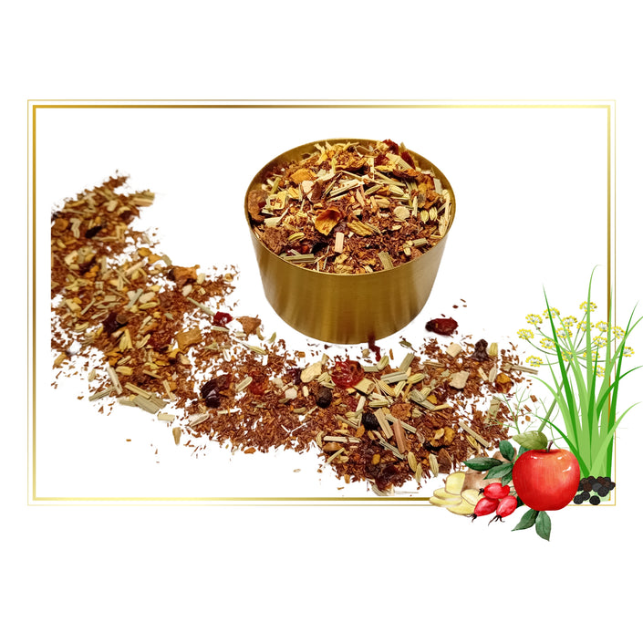 rooibos qualité premium abonnement thé vert noir maté infusion tisane ayurvédique santé et bien être artisanale bio vitalité énergie