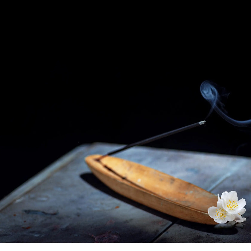 encens ayurvédique jasmin ayurvéda parfum naturel maison