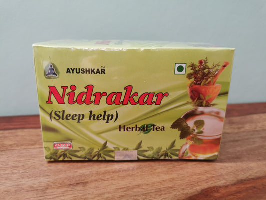 Tisane ayurvédique pour favoriser le sommeil: Nidrakar Cocooning&Zen