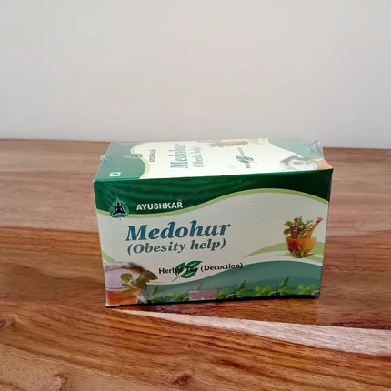 Tisane ayurvédique pour aider la perte de poids Medohar régime maigrir 