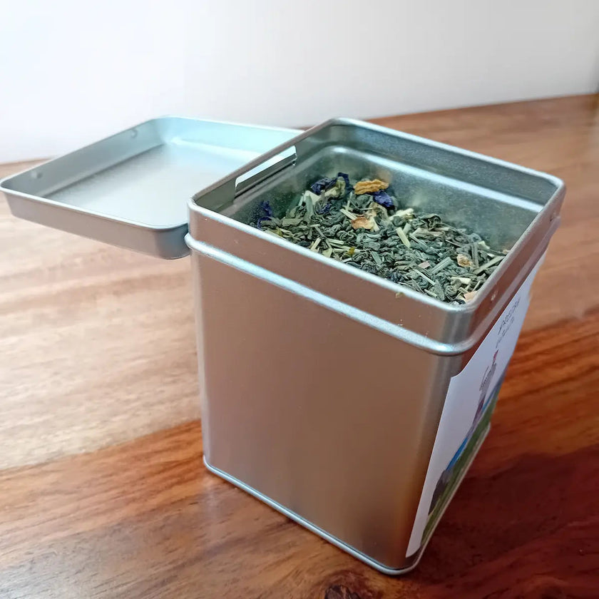 the vert gunpowder et mate breizh vitalité cocooning et zen rafraichissante citron abricot dynamiser coup de fouet énergisant tonique digestion fraicheur douceur fruitée réconfortante savoureuse 