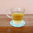 Dessous de verre arbre de vie tasse de thé boutique bien être article pour la maison décoration tisane infusion rooibos maté produit ayurvédique