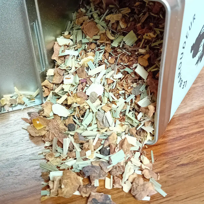  tisane de rooibos bio sans théine aux notes vanille de la marque ty breizh tea