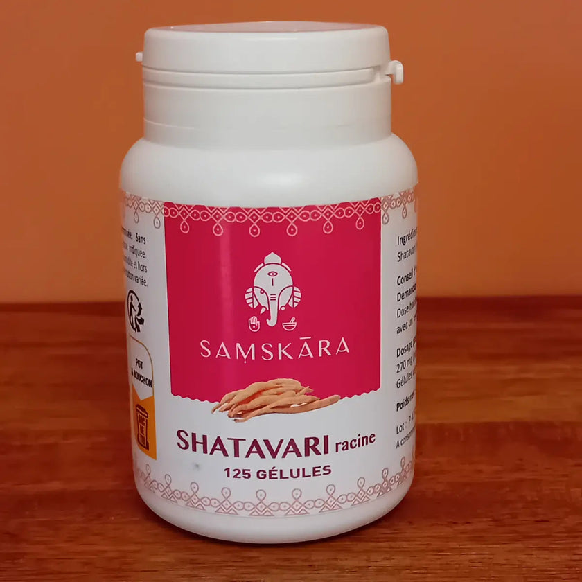 shatavari, complément, alimentaire, ayurvédique, aide à réduire le stress, l'anxiété, aide à éliminer l'hyperacidité, aide au bien être, aide le système digestif et le système immunitaire