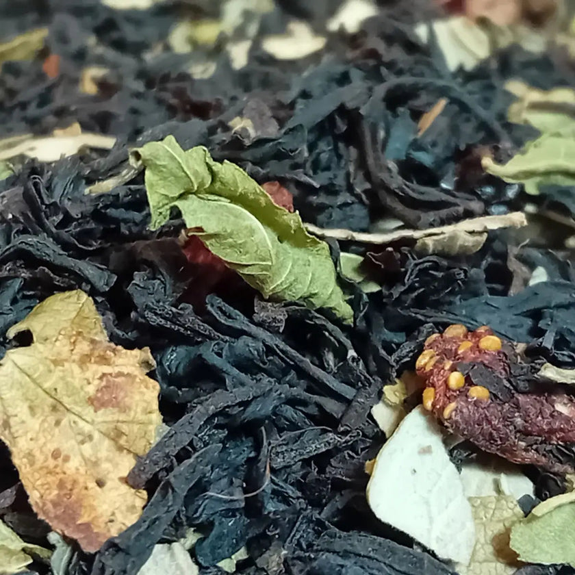 the noir assam fruits rouges vrac boite à thé théière doypack bienfaits vertus propriété