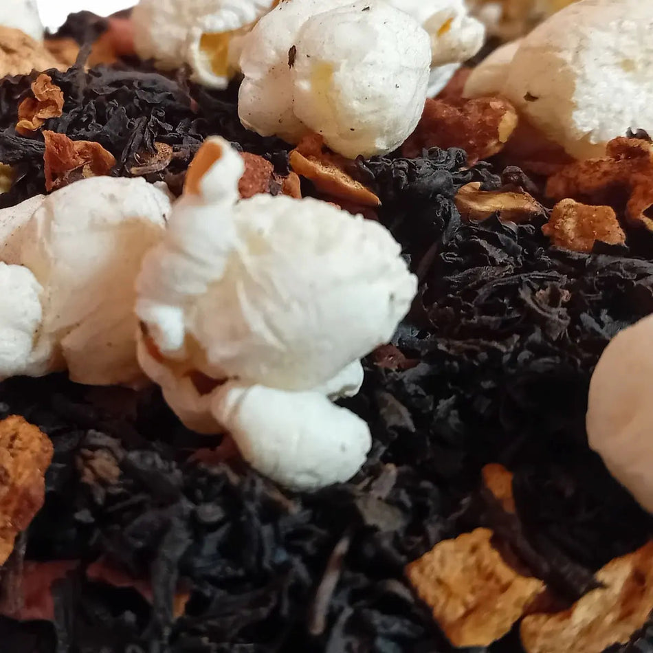 the noir ceylan citrouille pop corn vrac boite à thé théière bienfaits vertus propriété