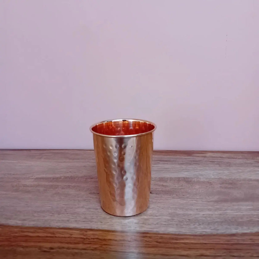 verre en cuivre martelé produit ayurvédique ayurvéda anti bactérien anti inflammatoire